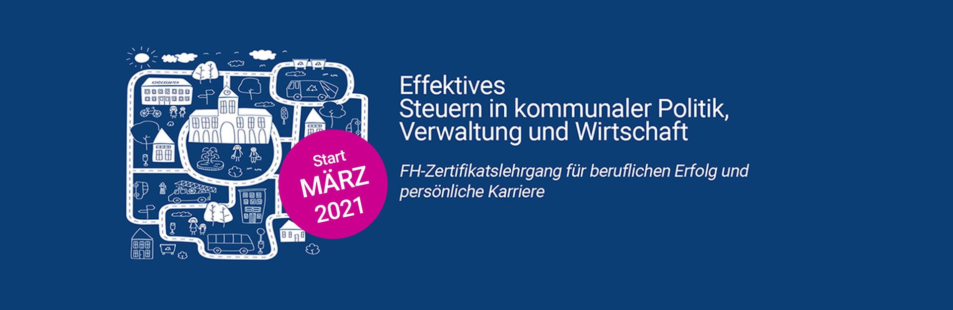FH-Lehrgang Effektives Steuern in kommunaler Politik, Verwaltung und Wirtschaft